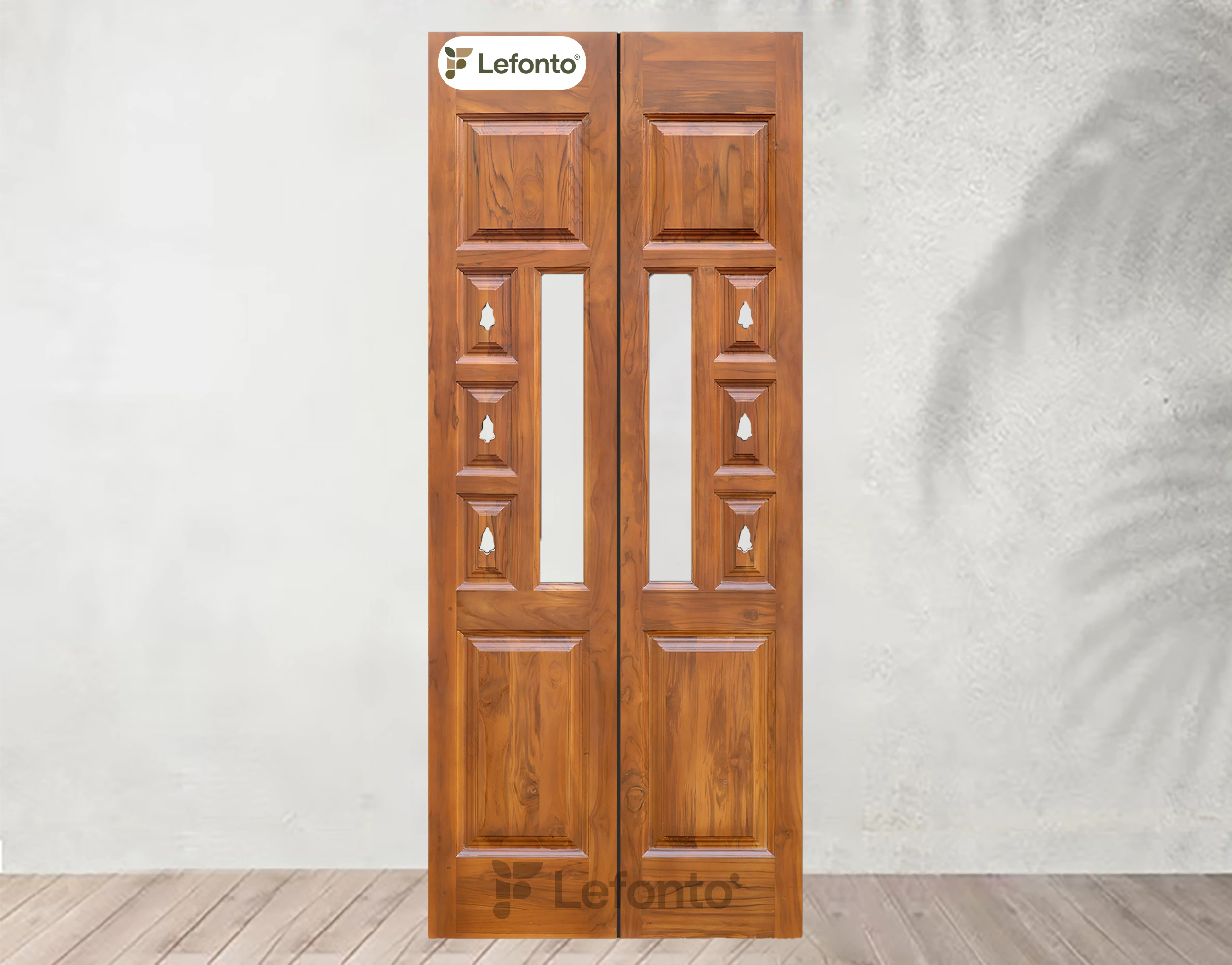 Wooden Pooja Doors LFB 62