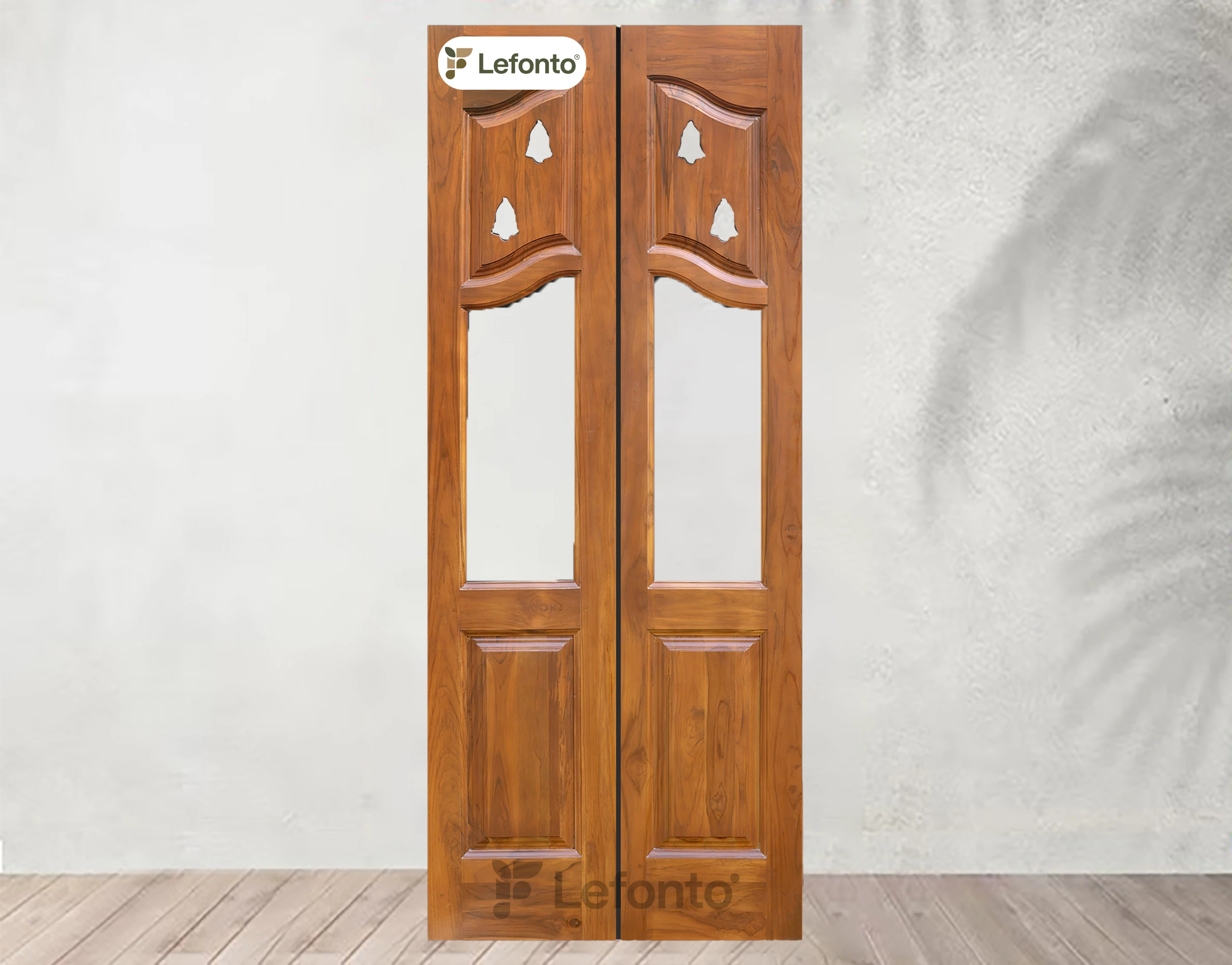 Wooden Pooja Doors LFB 63