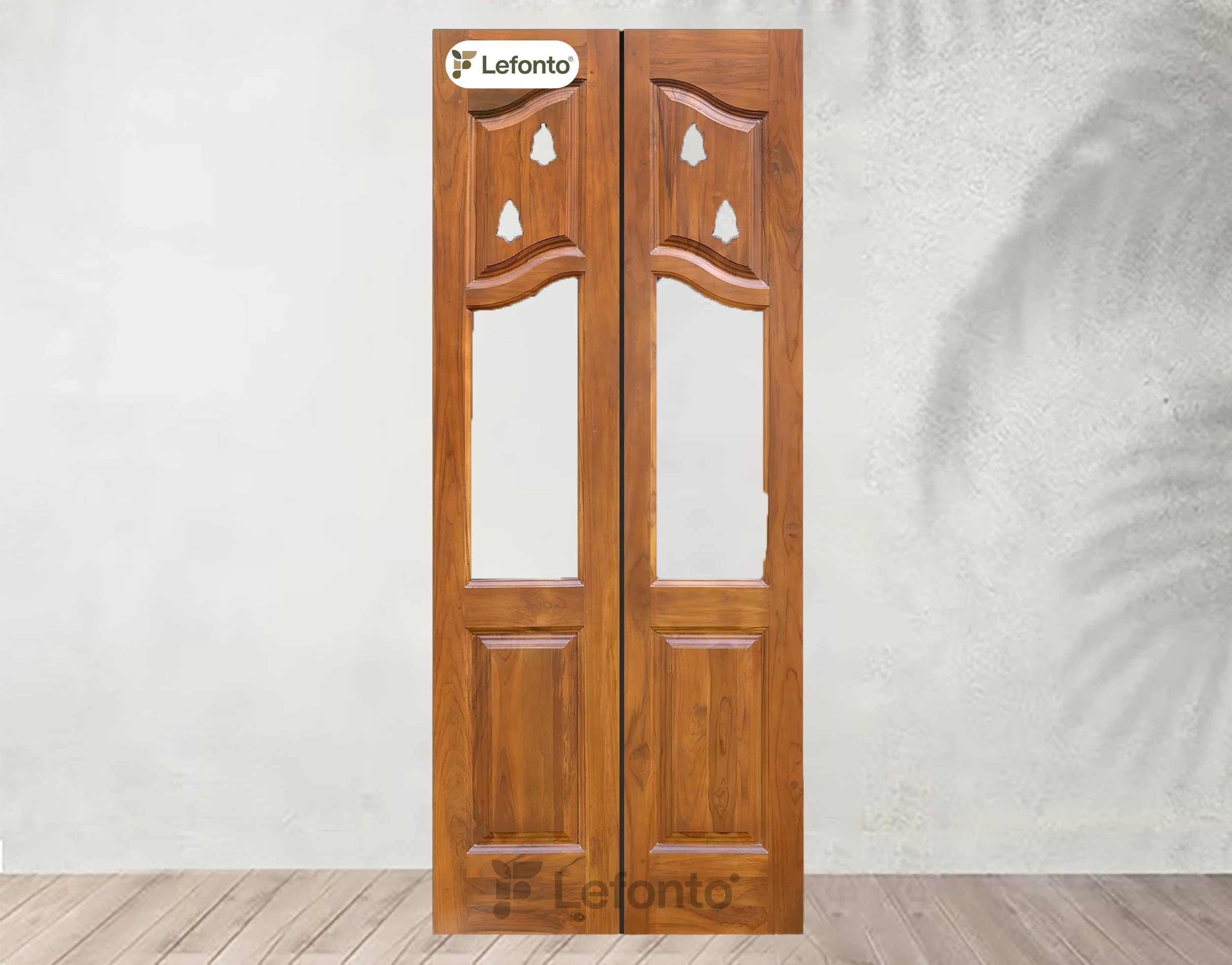 Wooden Pooja Doors LFH 62